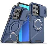 ราคา Xiaomi 14T Pro 5G 2024 ปลอกกันกระแทกเกราะสไลด์ปลอกแม่เหล็กสําหรับXiaomi Mi 14T 14 Pro Mi14T Mi14 Xiaomi14T Xiaomi14 14TPro 5G 2024 แหวนขาตั้งโทรศัพท์ฝาหลัง (28767060277)