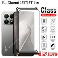 ราคา 1 3Pcs Xiaomi 15T Proป้องกันหน้าจอสําหรับXiaomi Mi 15T Pro 5G 15TPro Xiaomi 15T 2025 Full Cover ClearกระจกนิรภัยHDฟิล์มป้องกันกระจกAnti Scratch 9Hความแข็ง (27992146763)