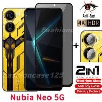 ราคา ฟิล์มกระจกนิรภัยกันรอยหน้าจอ ป้องกันการแอบมอง สําหรับ Nubia Neo 5G 2023 Nubia Neo NubiaNeo 5G NubiaNeo5G 2023 (25602467848)
