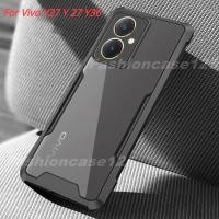 ราคา เคสโทรศัพท์มือถือ อะคริลิคใส TPU นิ่ม กันกระแทก ขอบกันกระแทก สําหรับ Vivo Y27S Y27 Y 27 Y36 4G 5G VivoY36 VivoY27 2023 (21891680422)
