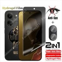 ราคา 2in1 สําหรับ Poco X8 Pro Maxความเป็นส่วนตัวHydrogelฟิล์มAnti Spyคลุมทั้งหมดป้องกันหน้าจอสําหรับXiaomi Mi Poco X8 Pro Max PocoX8 X8Pro 5G Anti Peekความเป็นส่วนตัวฟิล์มนุ่มกล้องป้องกันฟิล์ม (53407559443