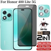 ราคา 2in1 Honor 400 Liteกระจกนิรภัยส่วนตัวAnti Spyคลุมทั้งหมดป้องกันหน้าจอAnti Peekความเป็นส่วนตัวฟิล์มสําหรับHonor 400 Lite 5G 400Lite Honor400 2025 Anti Scratch 9Hความแข็ง (27435898254)