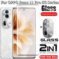 ราคา 2in1 Oppo Reno 12 11 Pro Plus Reno11 5G 2024 ป้องกันหน้าจอสําหรับOppo Reno 12 Pro Reno11 Reno 11 Pro 11Pro Reno11Pro 4G 5G 2024 คลุมทั้งหมดกระจกนิรภัยด้านหน้าฟิล์มกลับเลนส์ (25509611688)