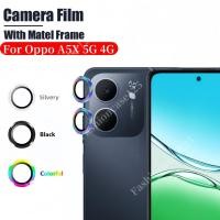 ราคา OPPO A5x 2025 ฟิล์มกล้องสําหรับ OPPO A5x 4G 5G OppoA5x 2025 แหวนโลหะป้องกัน HD เลนส์ป้องกันฟิล์มกระจกนิรภัยป้องกันรอยขีดข่วน (44002398704)