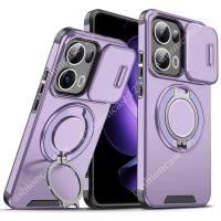 ราคา Oppo Reno13 Pro 2024 ปลอกกันกระแทกเกราะสไลด์ปลอกแม่เหล็กสําหรับ OPPO Reno13 Pro Reno 13F 13Pro Reno13F 5G 2024 2025 แหวนขาตั้งโทรศัพท์ฝาหลัง (29380416359)