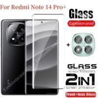 ราคา 2in1 Redmiหมายเหตุ14 Pro 5G 4Gโค้งฟิล์มกระจกนิรภัยป้องกันหน้าจอสําหรับXiaomi Redmiหมายเหตุ14 Pro Plus Note14 Pro 5G 4G 2025 กระจกนิรภัยคลุมทั้งหมดด้านหน้าฟิล์มกลับเลนส์ (26773001264)