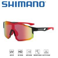 ราคา SHIMANO ชิมาโน่ แว่นตาปั่นจักรยาน พร้อมเทคโนโลยีกันแดดโพลาไรซ์ UV400 เหมาะสำหรับปั่นจักรยานในฤดูร้อนและเล่นกีฬากลางแจ้ง (56156473305)
