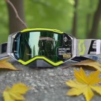 ราคา SCOTT Motocross Goggles UV400 แว่นตารถจักรยานยนต์ MTB หมวกกันน็อค Goggle ผู้ชายผู้หญิง Moto Off road กีฬา Shades googles สําหรับ Enduro ATV (53256730378)