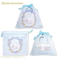 ราคา ถุงผ้าsanrio ถุงผ้าลายตารางcinnamoroll (41855433080)