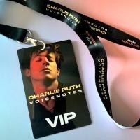 ราคา พร้อมส่ง ป้ายคล้องคอคอนเสิร์ตVIP ของแท้ Charlie Puth Voicenotes Live in Bangkok 2018 (24502905493)