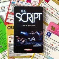 ราคา พร้อมส่ง บัตรแข็งคอนเสิร์ต ของแท้ The Script Live in Bangkok 2015 (29087454553)