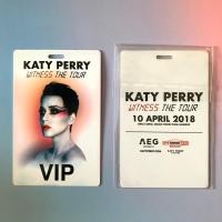 ราคา พร้อมส่ง ป้ายคอนเสิร์ตVIP ไม่มีสายคล้องคอ ของแท้ Katy Perry WITNESS The Tour 2018 Bangkok (26473187951)