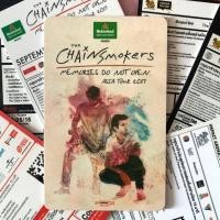 ราคา พร้อมส่ง บัตรแข็งคอนเสิร์ต ของแท้ The Chainsmokers Memories Do not Open Asia Tour 2017 (21886952510)