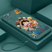 ราคา ปลอกสําหรับ iPhone 6 6s 6 plus 6s plus iPhone 7 8 Plus 5S เคสโทรศัพท์พร้อมเชือกเส้นเล็กความงามซิลิโคน TPU Soft Shell การ์ตูนอะนิเมะ ONE PIECE ออกแบบใหม่กันกระแทก CASE (44379393628)