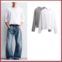 ราคา เสื้อยืดแขนยาวคอกลมสำหรับผู้ชาย สไตล์แฟชั่นในฤดูใบไม้ผลิ (51907496881)