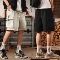 ราคา กางเกงขาสั้นผู้ชายระบายอากาศได้ดี มีเอวยางยืดและเชือกรูด (55257178771)