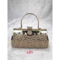 ราคา กระเป๋าถือผู้หญิง ไปงานแต่ง ไปงานราตรี ไปออกงาน กระเป๋าคลัชท์ แบบมีเพชรประดับด้านหน้า ไซส์ใหญ่ (4747250796)