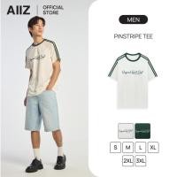 ราคา AIIZ เสื้อแอคทีฟผู้ชายคอกลมแขนสั้น AIIZ Men s Pinstripe Tee (50301713913)