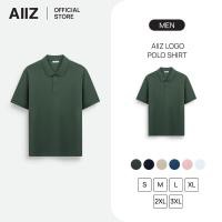 ราคา AIIZ เสื้อโปโลผู้ชายสีพื้นพิมพ์โลโก้ (55951714447)