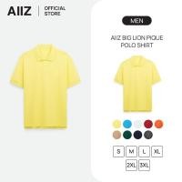 ราคา AIIZ Big Lion Pique เสื้อโปโลผู้ชายผ้าปิเก้โลโก้สิงห์ (55151782670)