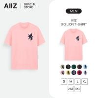 ราคา AIIZ เสื้อยืดคอกลมสีพื้นโลโก้สิงห์ AIIZ Men s Big Lion T Shirt (46101812327)