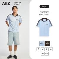 ราคา AIIZ เสื้อโปโลคอวีแอคทีฟผู้ชายแขนสั้น AIIZ Men s Pinstripe Polo Shirt (43526608303)