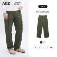 ราคา AIIZ กางเกงคาร์โก้ผู้ชายขายาว Men s Cargo Pants (47352468186)