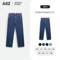 ราคา AIIZ กางเกงยีนส์ผู้ชายขายาว ทรงขาตรง AIIZ Men s Denim Straight fit (56251795354)