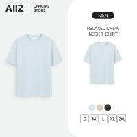 ราคา AIIZ เสื้อยืดคอกลมผู้ชาย ทรงหลวมสีพื้น AIIZ Men s Relaxed Crew Neck T Shirt (55302442007)