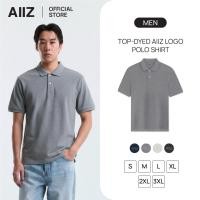 ราคา AIIZ เสื้อโปโลผู้ชายผ้าปิเก้ท็อปดราย ปักโลโก้สิงห์ (46701801869)