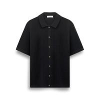 ราคา AIIZ เสื้อโปโลผู้ชายคอวีผ้าถักn AIIZ Men s Open Collar Polo Shirt (46851816754)