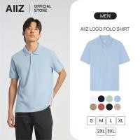 ราคา AIIZ เสื้อโปโลผู้ชายสีพื้นปักโลโก้ AIIZ ผ้าคอตตอนโพลีเอสเตอร์ Men s Cotton Polyester AIIZ Logo Polo Shirt (27943650469)
