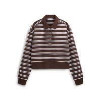ราคา AIIZ เอ ทู แซด AIIZ เสื้อโปโลผู้หญิงแขนยาวลายทาง AIIZ Women s Striped Long Sleeve Polo Shirt (47056798439)