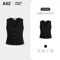 ราคา AIIZ เอ ทู แซด AIIZ เสื้อกั๊กผู้หญิงผ้าย่น AIIZ Women s Crinkle Vest Top (46801910368)
