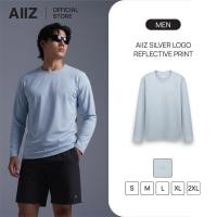 ราคา AIIZ เสื้อแอคทีฟผู้ชายคอกลมแขนยาวผ้าแห้งเร็ว (45401805772)