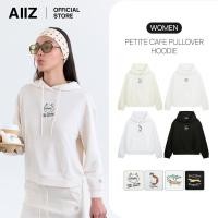 ราคา AIIZ เสื้อฮู้ดผู้หญิงแบบสวมหัวพิมพ์ลายกราฟิก AIIZ Women s Petite Cafe Pullover Hoodie (48751881755)