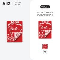ราคา AIIZ ผ้าพันคอยาว ผ้าถักทอลาย AIIZ Tis Jolly Season Jacquard Scarf (24747762694)