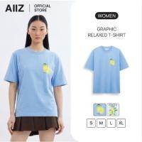 ราคา AIIZ เสื้อยืดผู้หญิงทรงหลวมลายกราฟิก Women s Graphic Relaxed T Shirt (55101935583)