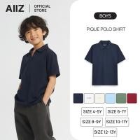 ราคา AIIZ เสื้อโปโลเด็กผู้ชายผ้าปิเก้ AIIZ Boy s Pique Polo Shirt (44176585140)