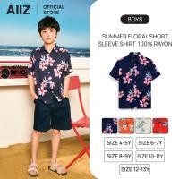 ราคา AIIZ Songkarn Traveler เสื้อเชิ้ตซัมเมอร์ลายดอกเด็ก ทรง Regular ผ้าเรยอน 100 (47756251609)