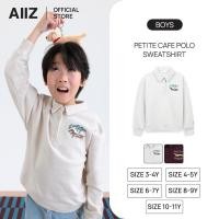 ราคา AIIZ เสื้อแขนยาวเด็กผู้ชายคอปกโปโล AIIZ Boy s Petite Cafe Polo Sweatshirt (46401947930)