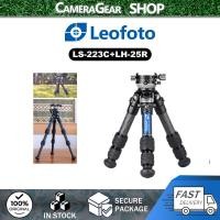 ราคา Leofoto LS 223C Mini Carbon Fibre Tripod LH 25R Ball Head (28281345353)