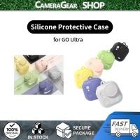 ราคา Cameragear เคสซิลิโคนสําหรับ Insta360 Go Ultra ฝาครอบป้องกันสําหรับ Insta360 GO Ultra พร้อมสายคล้องมือ ฝาครอบป้องกันเลนส์กล้อง (26592971512)