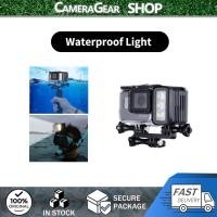 ราคา CameraGear ไฟ LED กันน้ํา 45 ม สําหรับกล้อง GoPro Hero 13 12 11 10 9 8 7 6 5 4 3 3 DJI Osmo Action 4 5 Pro (42073076802)