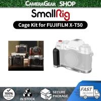ราคา SMALLRIG Retro Cage Handgrip Half Leather Case Kit for FUJIFILM X T50 Camera Accessories (26181257109)