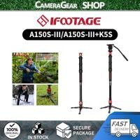 ราคา IFOOTAGE Cobra 3 A150S Strike Monopod ควบคุมล็อคเหยียบ การปรับความสูงที่รวดเร็วขั้นตอนเดียว Monopod การถ่ายภาพระดับมืออาชีพสําหรับกล้อง SLR และกล้องวิดีโอ 59 (46753994607)