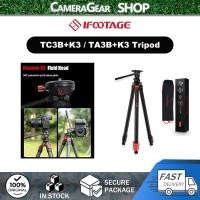 ราคา IFOOTAGE คาร์บอน ขาตั้งกล้องอลูมิเนียมพร้อมหัวของเหลว TC3B K3 TA3B K3 สําหรับโทรศัพท์ กล้อง ถ่ายภาพ สด วิดีโอ (45254447124)