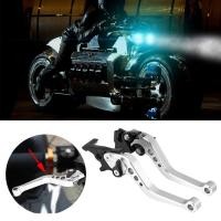 ราคา Thaihometools TH มือจับคลัช ดรัมเบรค มอเตอร์ไซค์ CNC อลูมิเนียม คู่ สำหรับ Silver (52851002446)