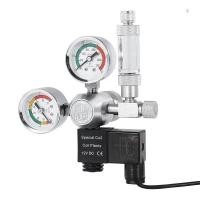 ราคา Co2 Aquarium Regulator CO2 Regulator กันน้ําคาร์บอนไดออกไซด์Regulator Big Gauges Bubble Counter SolenoidสําหรับCGA320 อินเทอร์เฟซกระบอก (26012537338)
