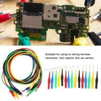 ราคา ทดสอบสายไฟปลั๊กกล้วยสายยานยนต์ปฏิบัติสำหรับการทดสอบไฟฟ้า Harness Connector รถ Sensor หัวฉีดน้ำมันเชื้อเพลิง (51756541043)